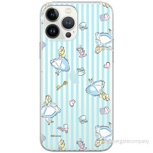 ERT GROUP mobiltelefonfodral för Xiaomi Redmi Note 11T 5G/11S 5G/POCO M4 Pro 5G originalt och officiellt licensierat Disney mönster Alice 001, gedeeltelijk transparant 5904805619236