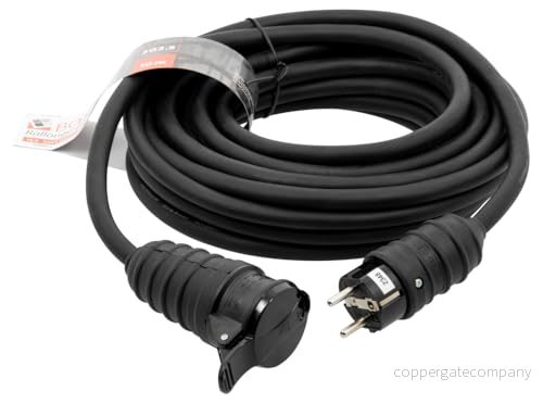Elektrisk förlängning IP44 10 meter HO7RN F 3G2,5 mm² 3662366042666