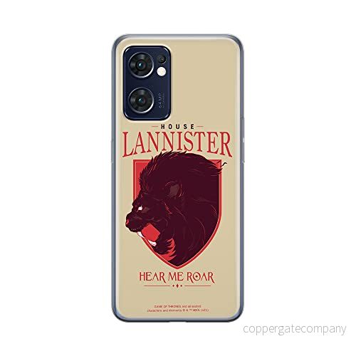 ERT GROUP mobiltelefonfodral för Oppo RENO 7 5G originalt och officiellt licensierat Game of Thrones mönster 008 optimalt anpassad till formen på mobiltelefonen, fodral tillverkad av TPU plast 5905511313470