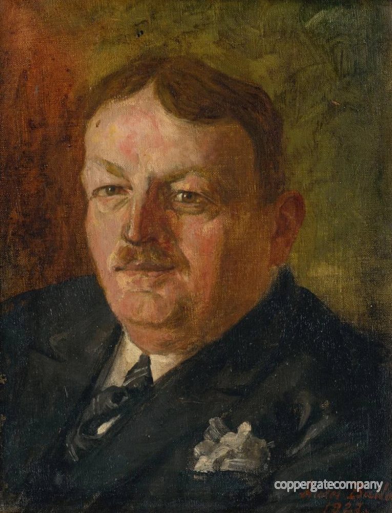 Målning Portrait de Pavol Gall - Aurel Ballo - Bild 2