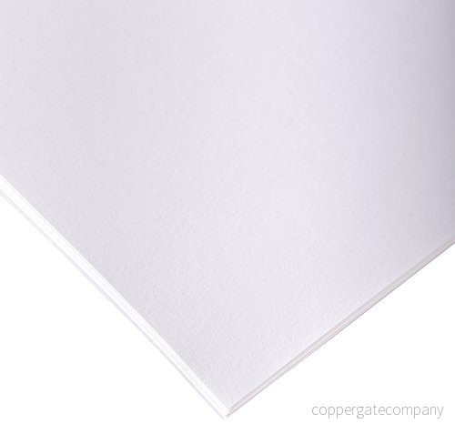 Clairefontaine Ref 93713C vitkornigt ritpapper (paket 10 ark) 50 x 65 cm storlek, 125 gsm papper, vitt och kornigt ritpapper, syrafritt, pH neutralt 3329680937138