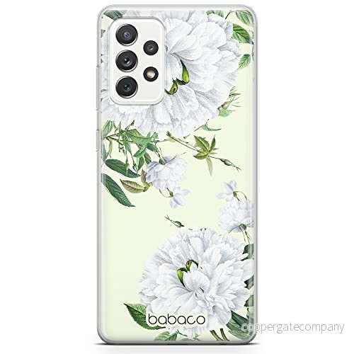 ERT GROUP mobiltelefonfodral för Samsung A73 5G originalt och officiellt licensierat Babaco mönster Flowers 047 optimalt anpassad till formen på mobiltelefonen, fodral tillverkad av TPU plast 5905131336378