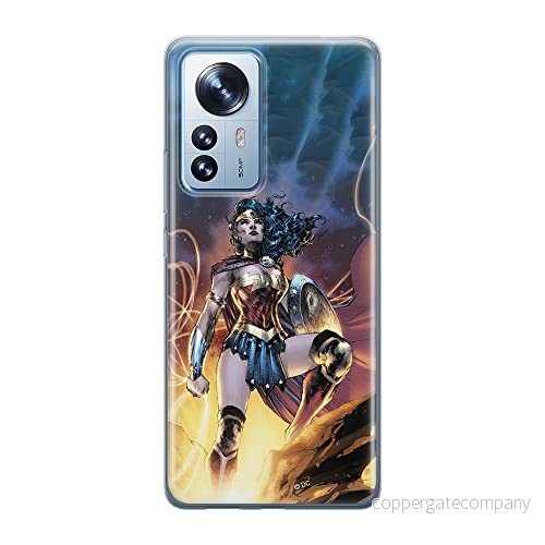 ERT GROUP mobiltelefonfodral för Xiaomi 12 / 12X originalt och officiellt licensierat DC mönster Wonder Woman 001 optimalt anpassad till formen på mobiltelefonen, fodral tillverkad av TPU plast 5905511476205