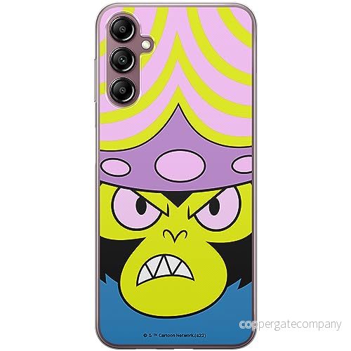 ERT GROUP mobiltelefonfodral för Samsung A14 4G/5G originalt och officiellt licensierat The Powerpuff Girls mönster 016 optimalt anpassad till formen på mobiltelefonen, fodral tillverkad av TPU plast 5905511964979