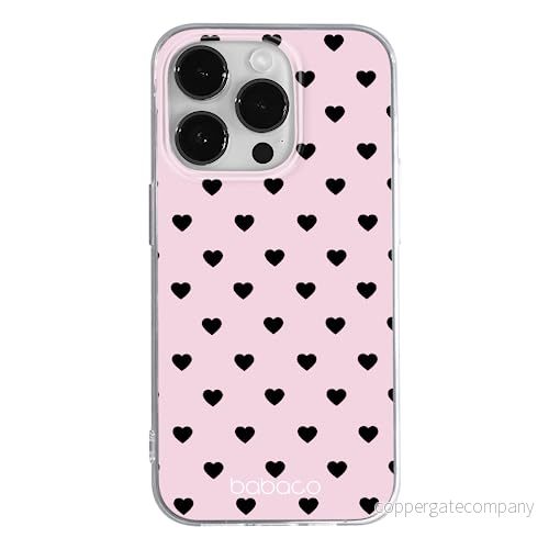 ERT GROUP mobiltelefonfodral för Apple Iphone 14 PRO MAX originalt och officiellt licensierat Babaco mönster Hearts 003 optimalt anpassad till formen på mobiltelefonen, fodral tillverkad av TPU plast 5905131931528