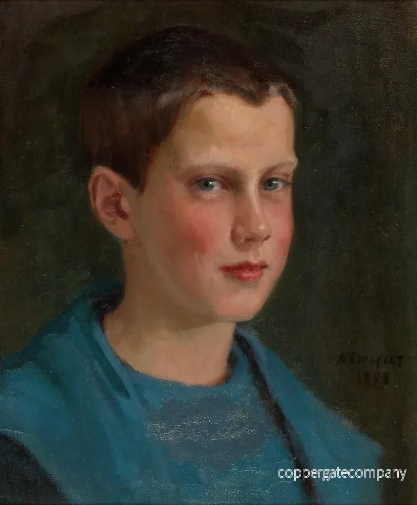 Målning Erik Edelfelt Barn - Albert Edelfelt | Konsttryck - Bild 2