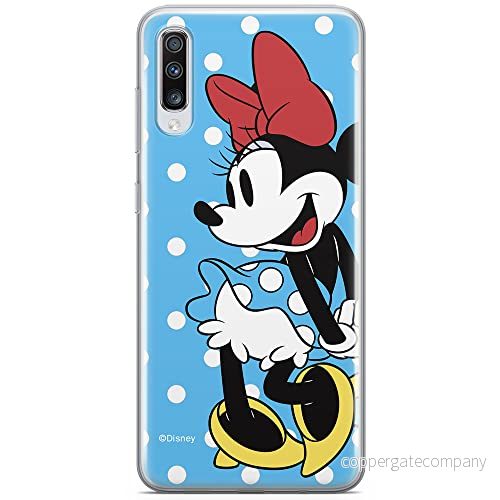 ERT GROUP mobiltelefonfodral för Samsung A70 originalt och officiellt licensierat Disney mönster Minnie 034 optimalt anpassad till formen på mobiltelefonen, fodral tillverkad av TPU plast 5902980410808