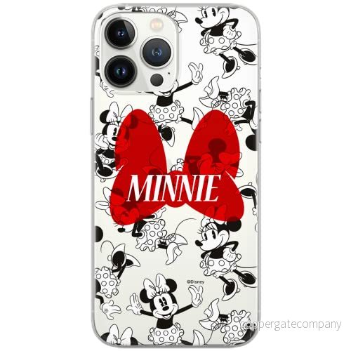 ERT GROUP mobiltelefonfodral för Apple Iphone 6/6S originalt och officiellt licensierat Disney mönster Minnie 048 Vit optimalt anpassad till formen på mobiltelefonen, gedeeltelijk transparant 5902980565034