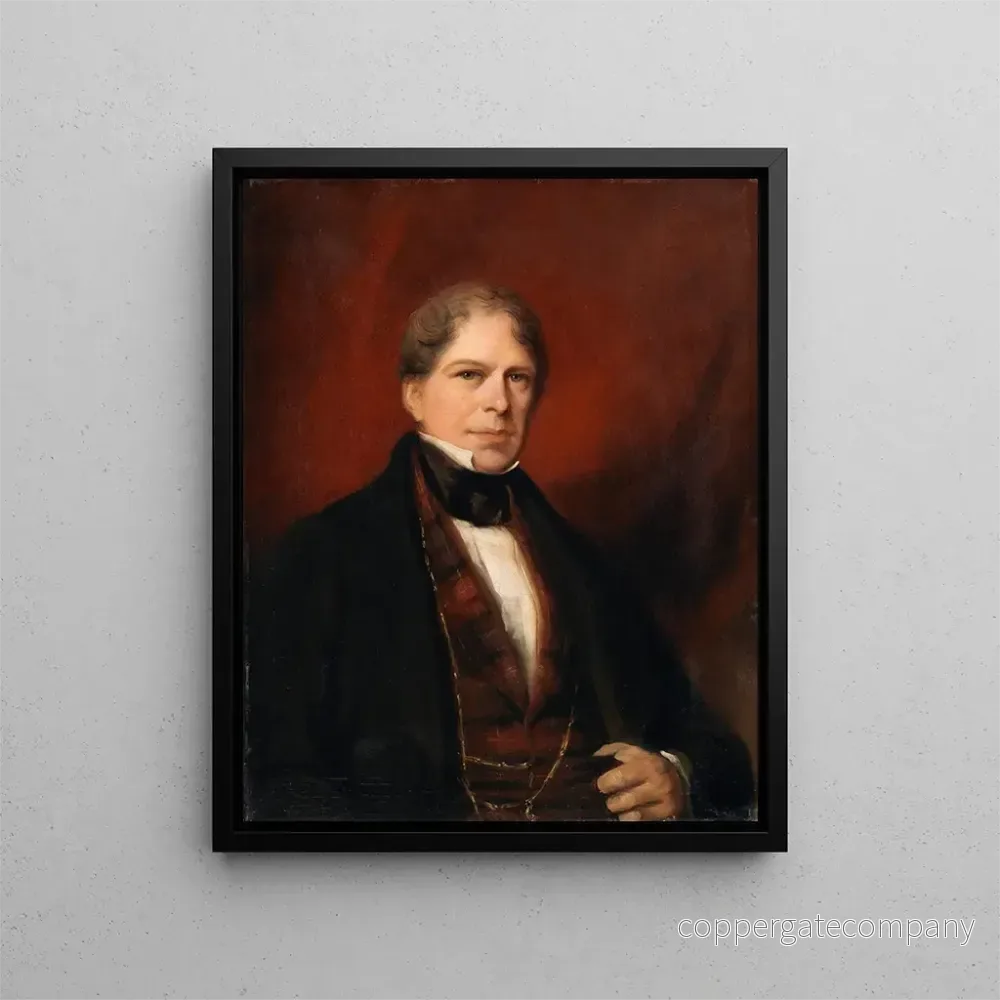 Målning John Moore Fader till Thomas Moore - Anonym