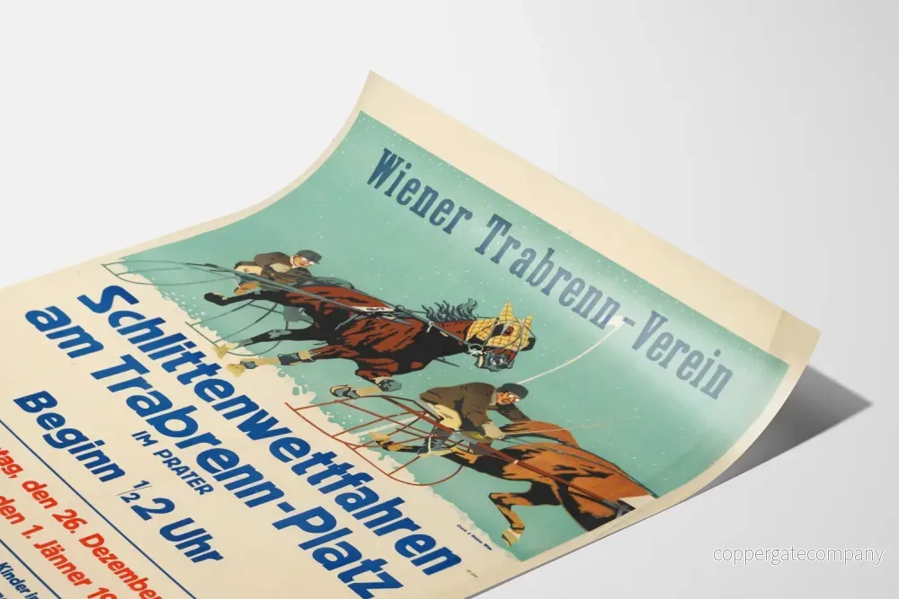 Längdskidstävlingposter vid Trabrennpaltz i Prater - Bild 3
