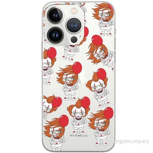 ERT GROUP mobiltelefonfodral för Huawei P30 originalt och officiellt licensierat Horror mönster It 007 Vit optimalt anpassad till formen på mobiltelefonen, gedeeltelijk transparant 5905131959829