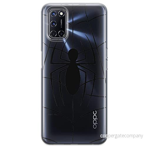 ERT GROUP mobiltelefonfodral för Oppo A92/ A72/ A52 originalt och officiellt licensierat Marvel mönster Spider Man 013 optimalt anpassad till formen på mobiltelefonen, gedeeltelijk transparant 5903040202050