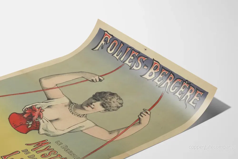 Vintageposter Folies Bergère - Dr. Lynns sista mysterium - Bild 3