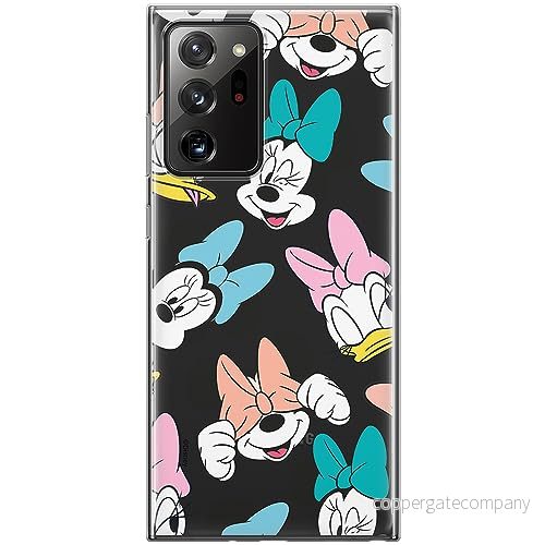 ERT GROUP mobiltelefonfodral för Samsung GALAXY NOTE 20 ULTRA originalt och officiellt licensierat Disney mönster Friends 018 anpassad till formen på mobiltelefonen, gedeeltelijk transparant 5905795039899
