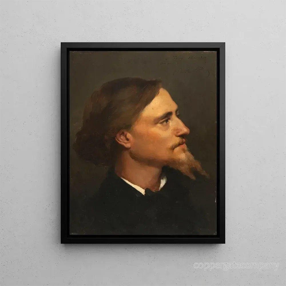 Målning Joseph Félix Bouchor - André Gill | Konsttryck