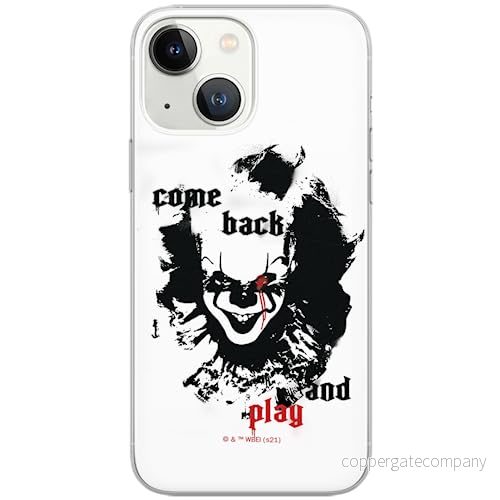 ERT GROUP mobiltelefonfodral för Iphone 13 originalt och officiellt licensierat Horror mönster It 011 optimalt anpassad till formen på mobiltelefonen, fodral tillverkad av TPU plast 5905131978738
