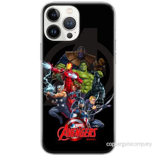 ERT GROUP mobiltelefonfodral för Samsung S10 originalt och officiellt licensierat Marvel mönster Avengers 028 Vit optimalt anpassad till formen på mobiltelefonen, fodral tillverkad av TPU plast 5904805325205