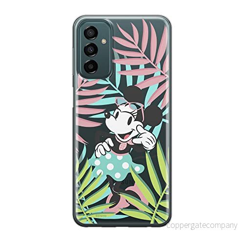 ERT GROUP mobiltelefonfodral för Samsung M13 4G/M23 5G/F23 originalt och officiellt licensierat Disney mönster Minnie 040 optimalt anpassad till formen på mobiltelefonen, gedeeltelijk transparant 5905511375614