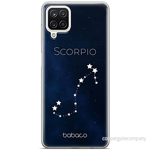 ERT GROUP mobiltelefonfodral för Samsung A12 / M12 originalt och officiellt licensierat Babaco mönster Zodiac Constellation 008 anpassad till formen på mobiltelefonen, fodral tillverkad av TPU plast 5903932197082