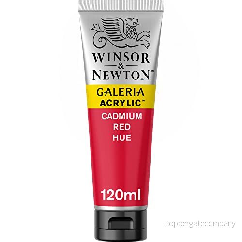 Winsor & Newton Galeria, 120 ml, Röd, Rör 94376986624