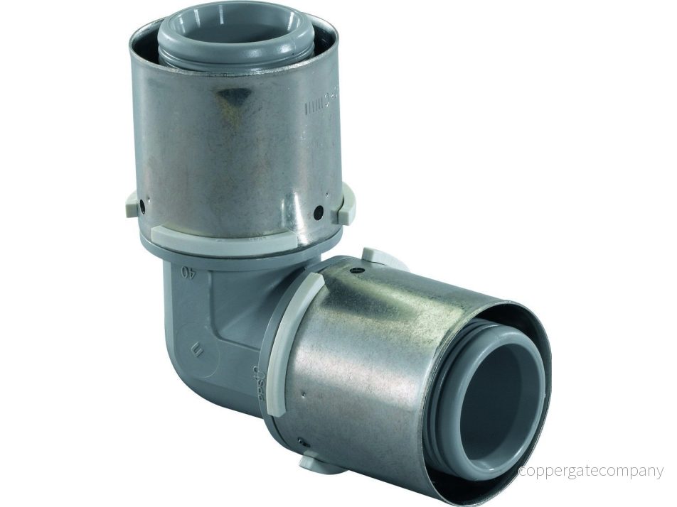 Uponor PPSU Pressvinkel 90x40 - 1877960 4021598112605