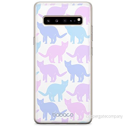 ERT GROUP mobiltelefonfodral för Samsung S10 originalt och officiellt licensierat Babaco mönster Cats 011 optimalt anpassad till formen på mobiltelefonen, fodral tillverkad av TPU plast 5905131053732