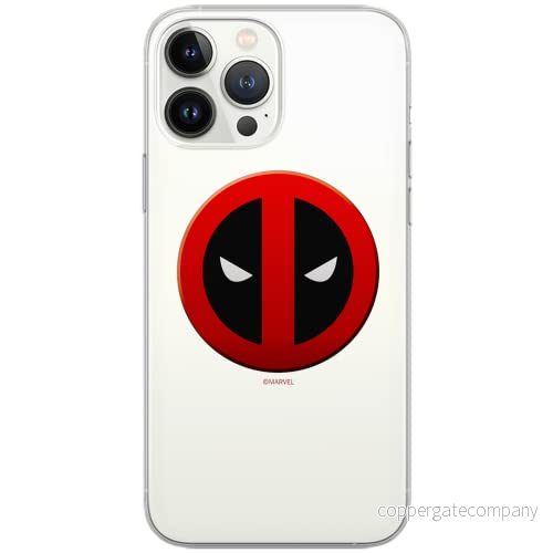ERT GROUP mobiltelefonfodral för Samsung A51 originalt och officiellt licensierat Marvel mönster Deadpool 003 Vit optimalt anpassad till formen på mobiltelefonen, gedeeltelijk transparant 5903537489803