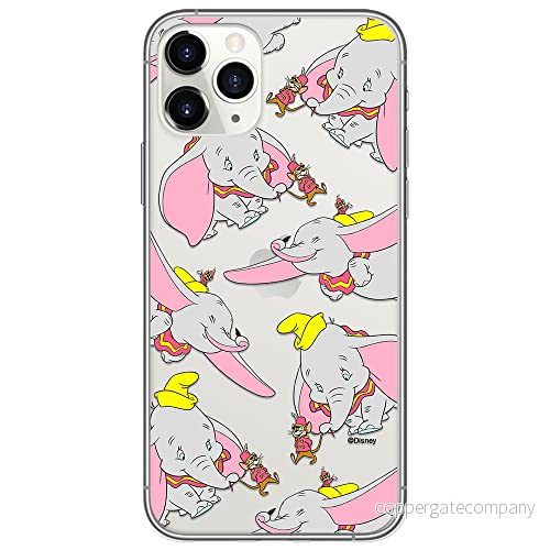 ERT GROUP mobiltelefonfodral för Iphone 11 PRO MAX originalt och officiellt licensierat Disney mönster Dumbo 016 optimalt anpassad till formen på mobiltelefonen, gedeeltelijk transparant 5905131803498