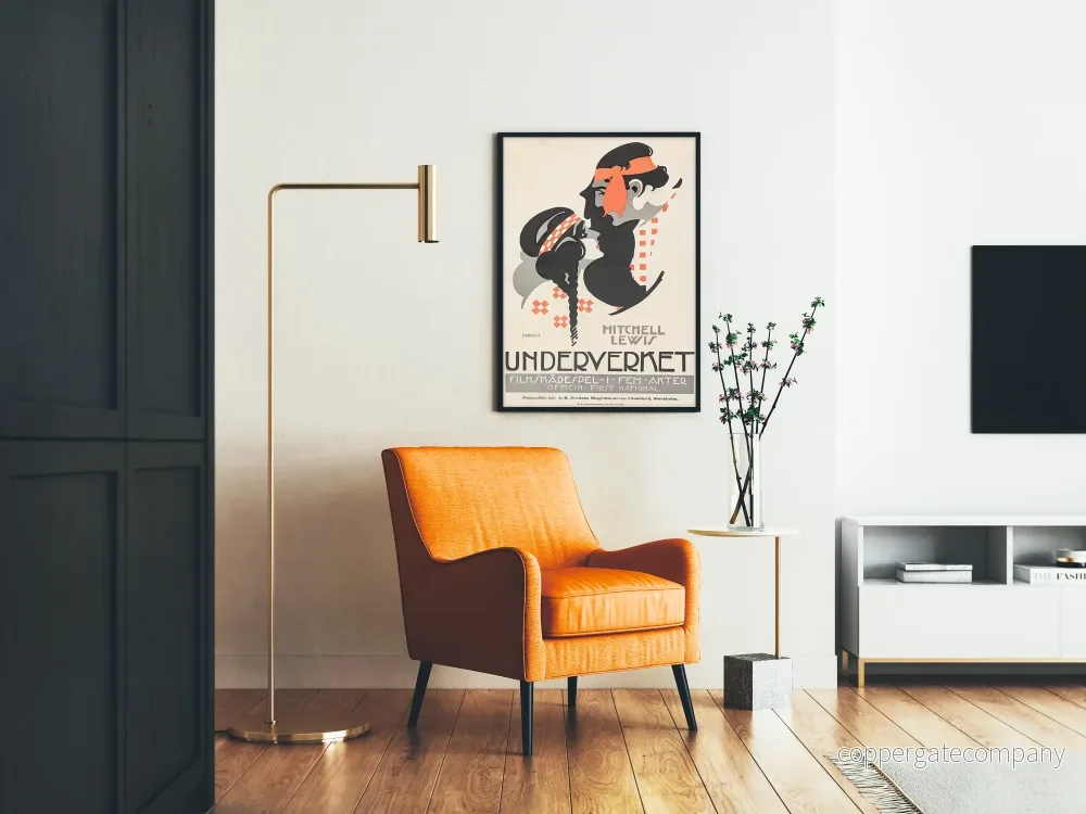 Vintageposter Underverket från 1919 för väggdekoration - Bild 2