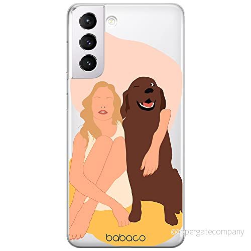 ERT GROUP mobiltelefonfodral för Samsung S21 originalt och officiellt licensierat Babaco mönster Dogs 007 optimalt anpassad till formen på mobiltelefonen, gedeeltelijk transparant 5905131034373