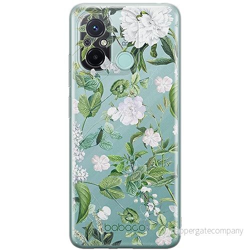 ERT GROUP mobiltelefonfodral för Xiaomi REDMI 12C/ 11A originalt och officiellt licensierat Babaco mönster Flowers 034 optimalt anpassad till formen på mobiltelefonen, gedeeltelijk transparant 5905511849269