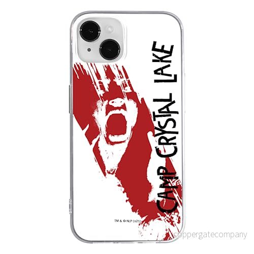 ERT GROUP mobiltelefonfodral för Iphone 14 originalt och officiellt licensierat Horror mönster Friday The 13th 010 optimalt anpassad till formen på mobiltelefonen, fodral tillverkad av TPU plast 5905511104238