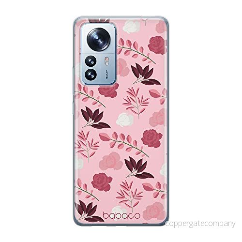ERT GROUP mobiltelefonfodral för Xiaomi 12 / 12X originalt och officiellt licensierat Babaco mönster Flowers 020 optimalt anpassad till formen på mobiltelefonen, fodral tillverkad av TPU plast 5905511487713