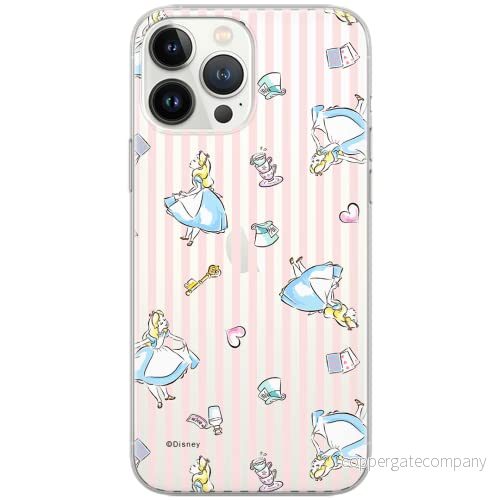 ERT GROUP mobiltelefonfodral för Xiaomi Redmi Note 11 Pro 5G/11 4G originalt och officiellt licensierat Disney mönster Alice 001, gedeeltelijk transparant 5904805629365
