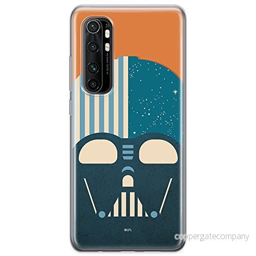 ERT GROUP mobiltelefonfodral för Xiaomi MI NOTE 10 Lite originalt och officiellt licensierat Star Wars mönster Darth Vader 025 anpassad till formen på mobiltelefonen, fodral tillverkad av TPU plast 5904805593338