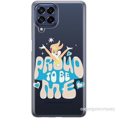 ERT GROUP mobiltelefonfodral för Samsung M53 5G originalt och officiellt licensierat Looney Tunes mönster Lola 005 optimalt anpassad till formen på mobiltelefonen, gedeeltelijk transparant 5905795067175