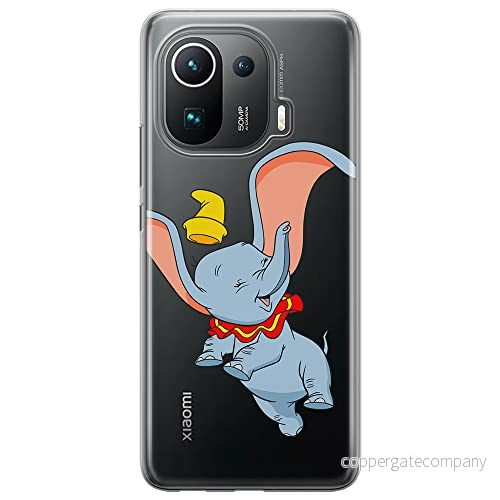 ERT GROUP mobiltelefonfodral för Xiaomi MI 11 PRO originalt och officiellt licensierat Disney mönster Dumbo 015 optimalt anpassad till formen på mobiltelefonen, gedeeltelijk transparant 5905131184030