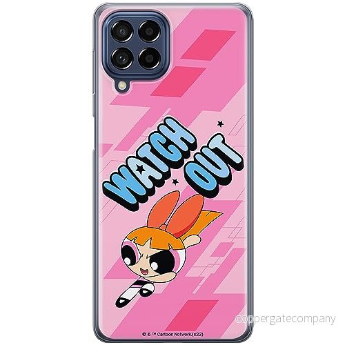 ERT GROUP mobiltelefonfodral för Samsung M33 5G originalt och officiellt licensierat The Powerpuff Girls mönster 035, fodral tillverkad av TPU plast 5905511980672