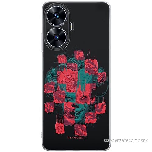 ERT GROUP mobiltelefonfodral för Realme C55 originalt och officiellt licensierat Horror mönster It 013 optimalt anpassad till formen på mobiltelefonen, fodral tillverkad av TPU plast 5905511870195
