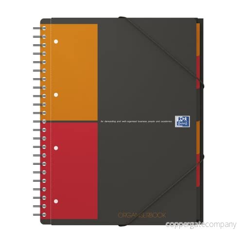 Oxford 100102777 Organiserbok, Flerfärgad, 31 x 25.5 1.8 cm 3020120018010