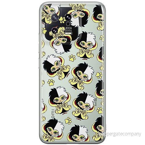 ERT GROUP mobiltelefonfodral för Xiaomi 13 originalt och officiellt licensierat Disney mönster Cruella 007 optimalt anpassad till formen på mobiltelefonen, gedeeltelijk transparant 5905511904050