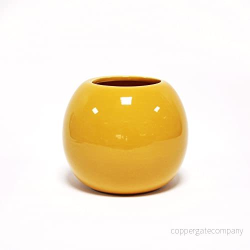 douceur d'intérieur, Mugg (diameter 9,2 x 9 cm) Bullea Ocre, keramik 3574388017525