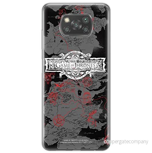 ERT GROUP mobiltelefonfodral för Xiaomi POCOPHONE X3 originalt och officiellt licensierat Game od Thrones mönster of 010, fodral tillverkad av TPU plast 5903932677768