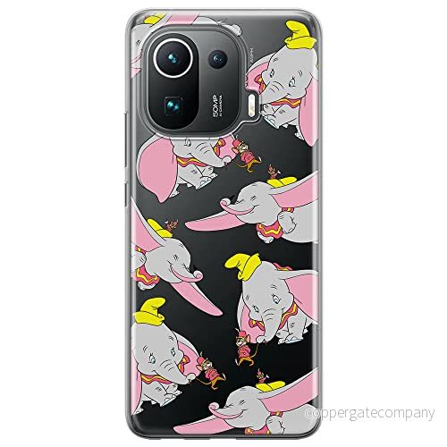 ERT GROUP mobiltelefonfodral för Xiaomi MI 11 PRO originalt och officiellt licensierat Disney mönster Dumbo 016 optimalt anpassad till formen på mobiltelefonen, gedeeltelijk transparant 5905131804921