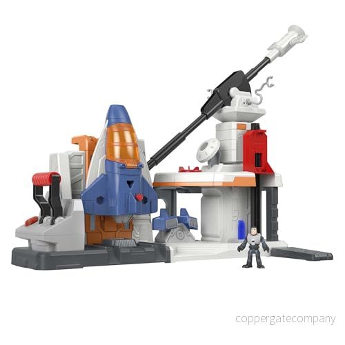 Fisher Price Imaginext HGT25 Lightyear Spaceship Command Station med ljus och ljud, leksaker för barn från 6 år 194735057207