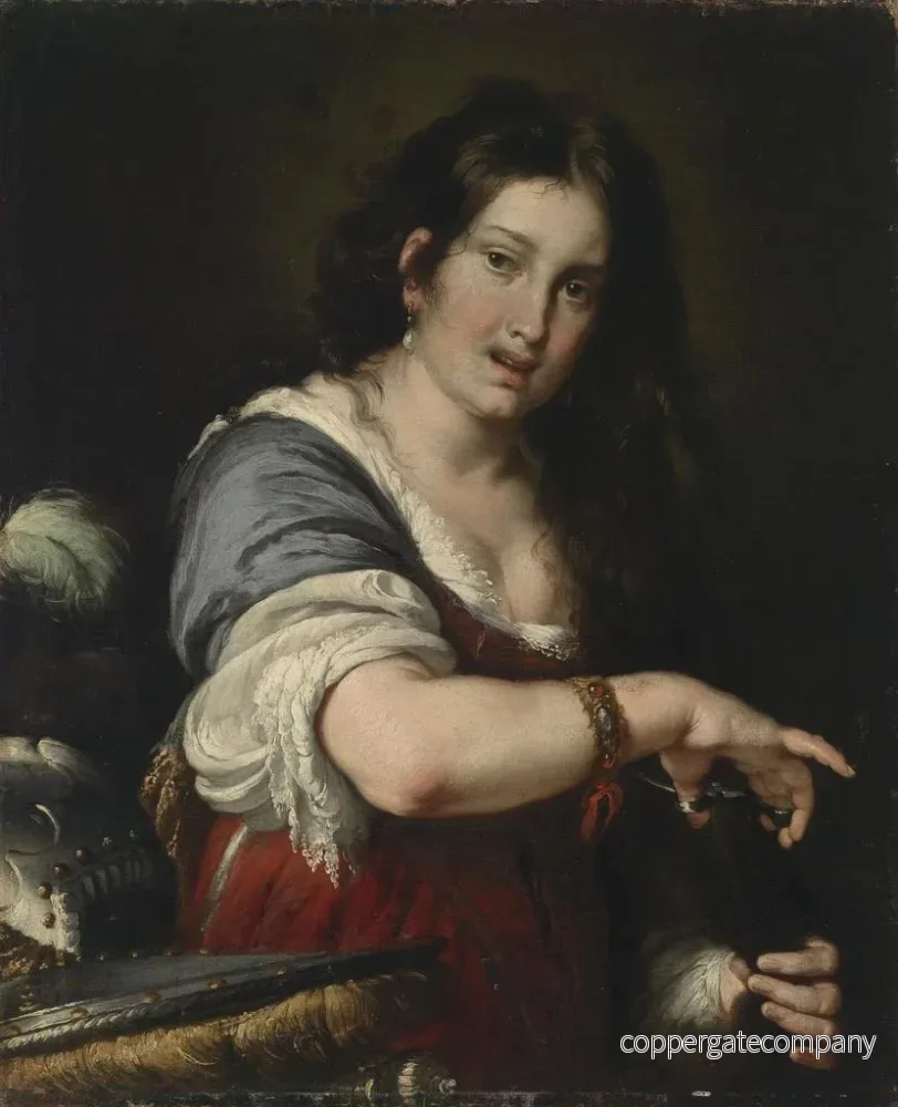 Målning Bérénice - Bernardo Strozzi | Konsttryck - Bild 2