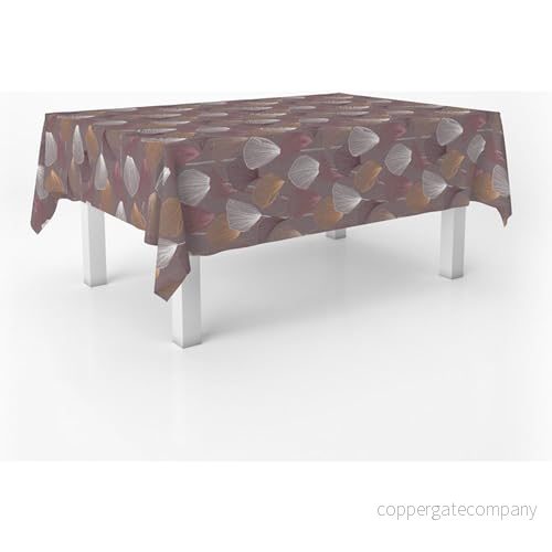 ECOMMERC3 Rektangulär bordsduk i storlek 220 x 140 cm stil, hållbarhet och lätt att rengöra för ditt bord oljeduk fläckbeständig vattentät 8435767359122