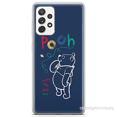 ERT GROUP mobiltelefonfodral för Samsung A72 5G originalt och officiellt licensierat Disney mönster Winnie the Pooh and friends 004, fodral tillverkad av TPU plast 5903040081204