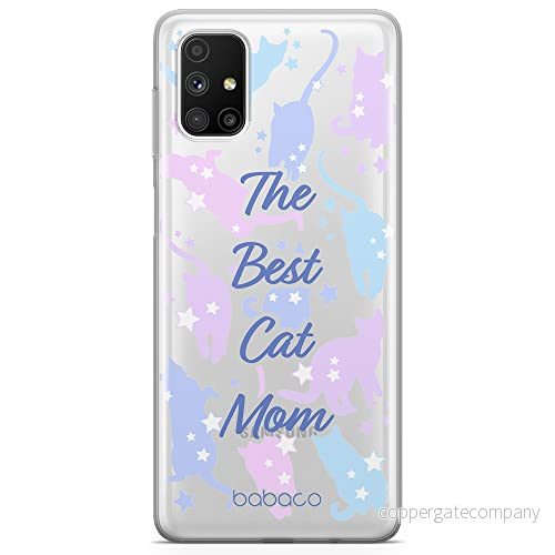 ERT GROUP mobiltelefonfodral för Samsung M51 originalt och officiellt licensierat Babaco mönster Cats 017 optimalt anpassad till formen på mobiltelefonen, gedeeltelijk transparant 5905131075611