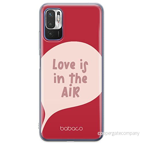 ERT GROUP mobiltelefonfodral för Xiaomi REDMI NOTE 10 5G / POCO M3 PRO originalt och officiellt licensierat Babaco mönster Love is in the air 001, fodral tillverkad av TPU plast 5904805033230